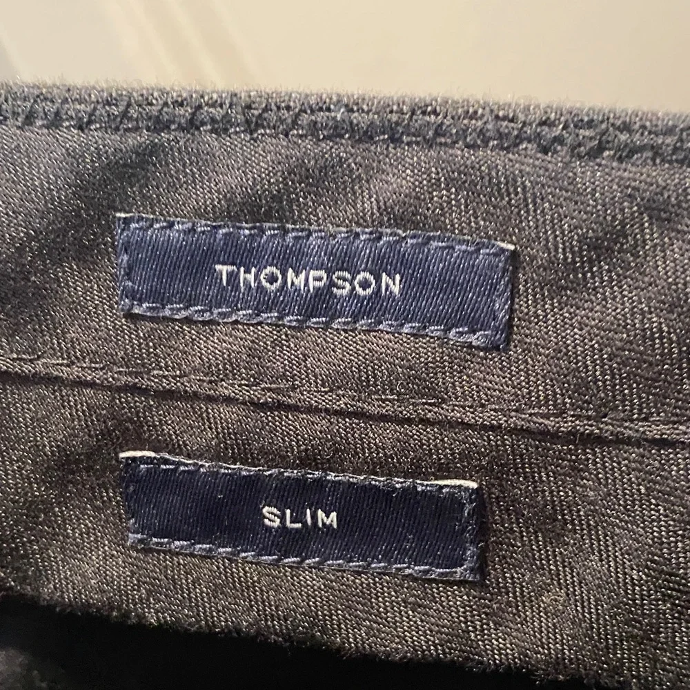 J Crew Flex Wool Dress Pants 34x30 Slim Fit Thompson Gray Stretch